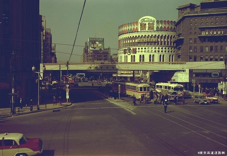 1964年以降の銀座の発展イメージ